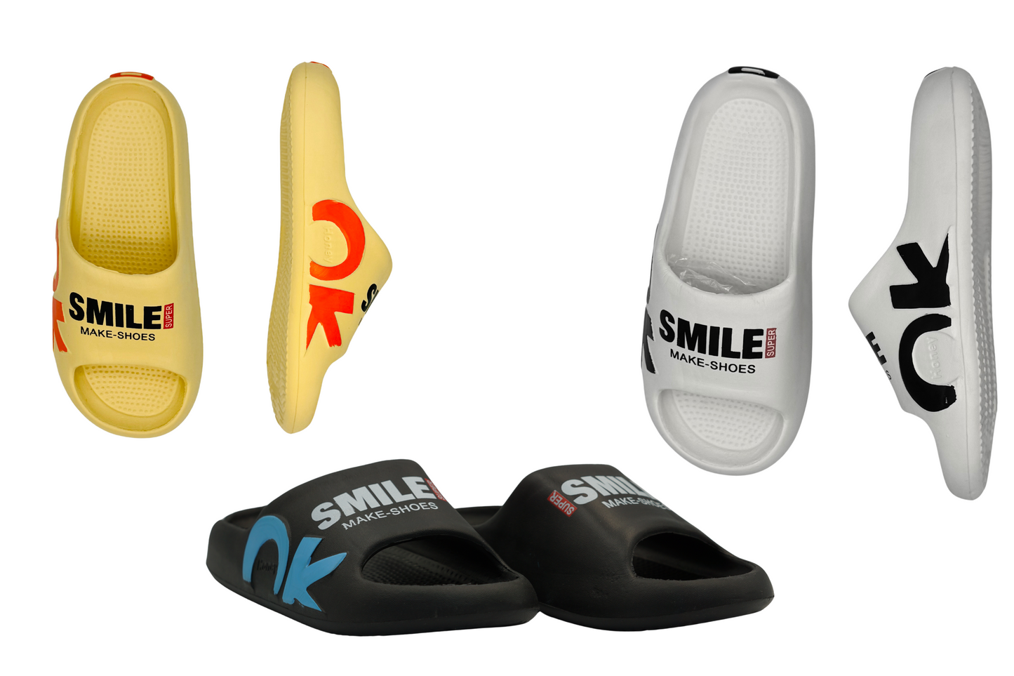 HY-3178 Men’s Comfort Sandals – Lightweight Slip-On Casual Slides with Arch Support | Soft EVA Sole, Open Toe, Non-Slip Slippers for Indoor, Outdoor, Beach & Everyday Use