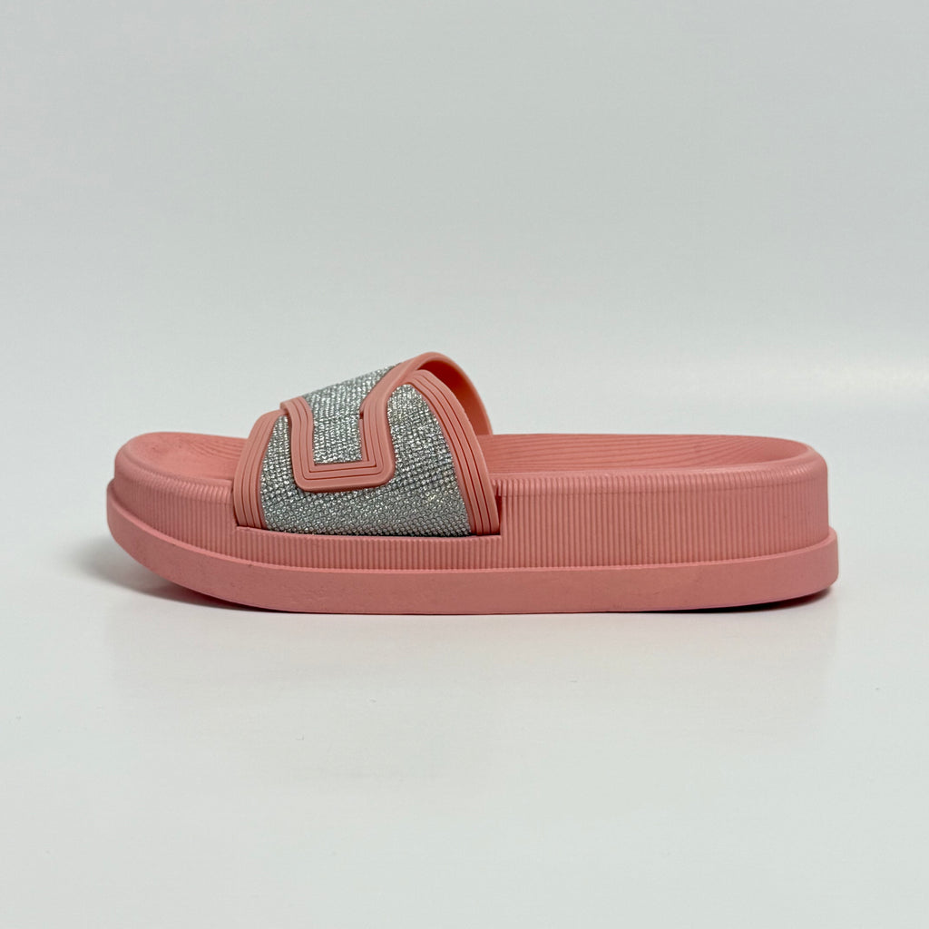9022-1 Women’s Slide Sandals – Soft EVA Slip-On Slippers | Lightweight, Non-Slip, Waterproof Shower & House Slides for Bathroom, Beach, Gym, Travel & Everyday Comfort